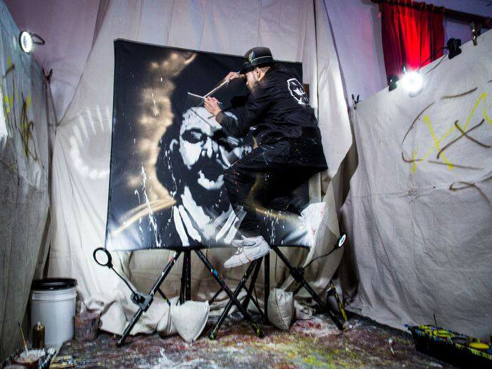 Hire speed, spray or glitter painters